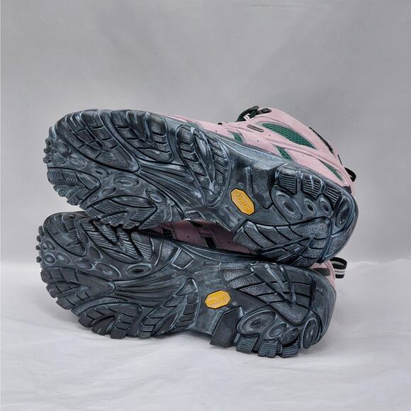 Merrell Outdoor Voices Collab Women Moab 2 Mid Waterproof Hiking Boot 10.5 Pink - Picture 8 of 12